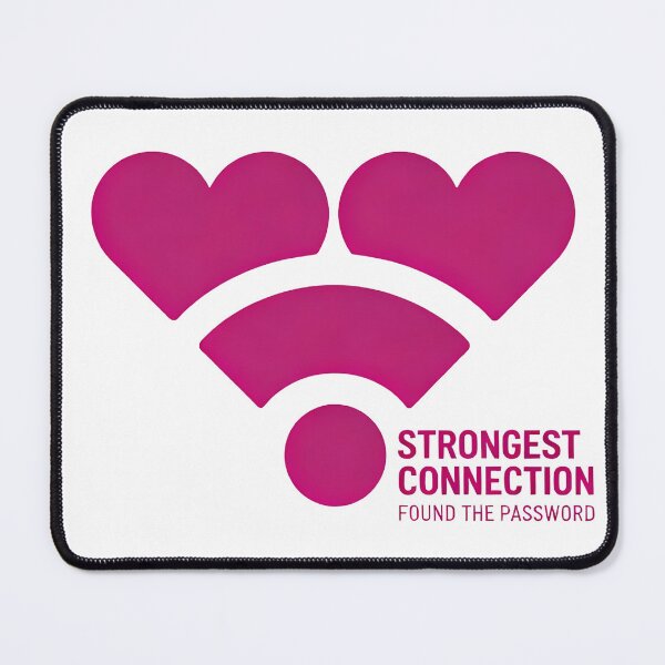 Item preview, Funny Tech Love WiFi Heart Design designed and sold by Maximilianos.