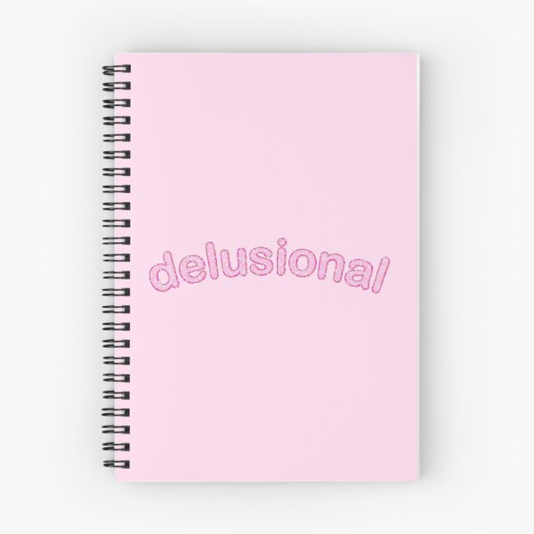 Item preview, pink cutesy girly girl sticker - delusional designed and sold by inainart.