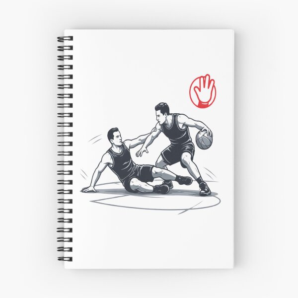 Item preview, Blocking Foul Basketball Defensive Mistake Referee Call T-Shirt designed and sold by RMTrendy.