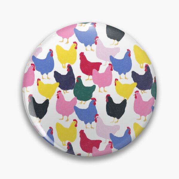 Item preview, Colorful hens of everyday joy designed and sold by Emily Waters.