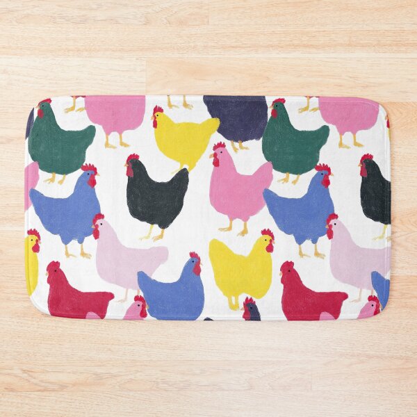 Item preview, Colorful hens of everyday joy designed and sold by Emily Waters.