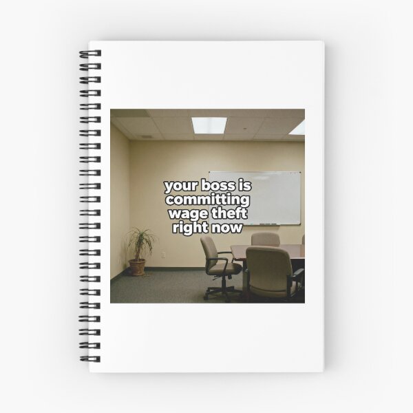 Item preview, Wage Theft Corporate Meme - Anti-Work Humor designed and sold by PictorialWhimsy.