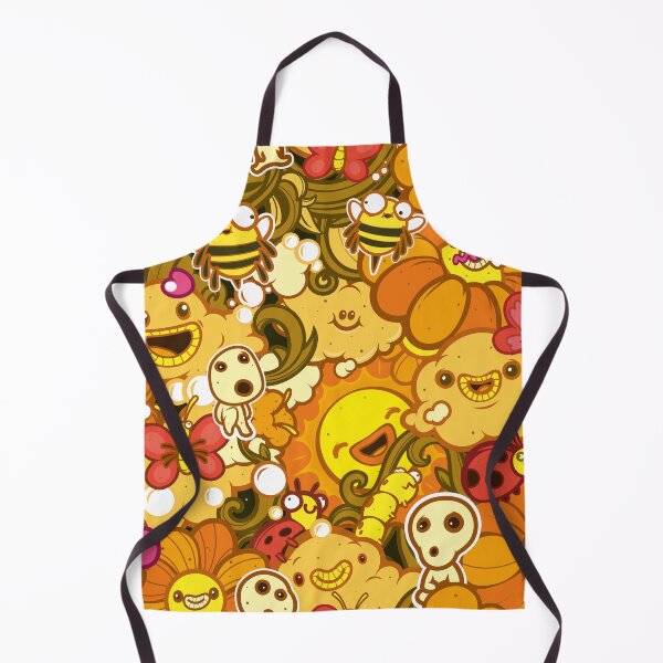 Item preview, Sunny crazy flowers Pattern and fun Insects designed and sold by yuanden.