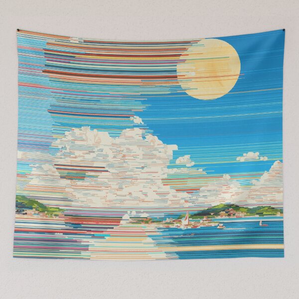 Item preview, Analog Nostalgia Retro Pixel Glitch Anime Aesthetic designed and sold by Bulografik.