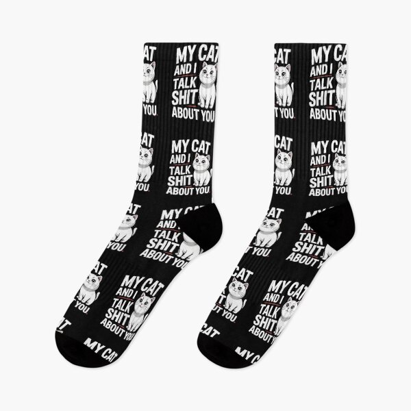 Item preview, My Cat And I Talk Shit About You designed and sold by MizoX7.