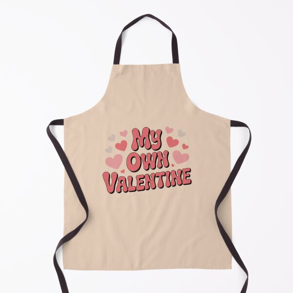 Item preview, My Own Valentine – Cute Pink Valentine’s Day Typography with Hearts designed and sold by ABLAT-CREATIONS.