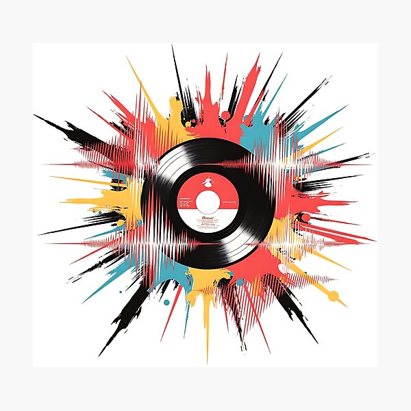 Item preview, old school vinyl record designed and sold by Metaverse8.