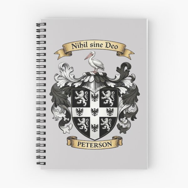 Item preview, The Peterson Family Coat of Arms designed and sold by BagTown Clans.