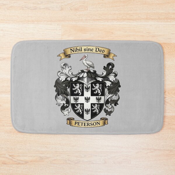 Item preview, The Peterson Family Coat of Arms designed and sold by BagTown Clans.
