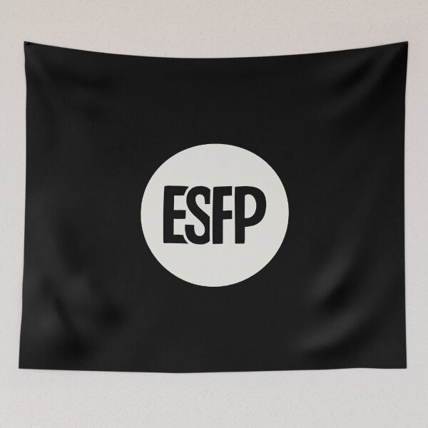 Item preview, ESFP Minimalist Personality Typography Design designed and sold by trepiu.