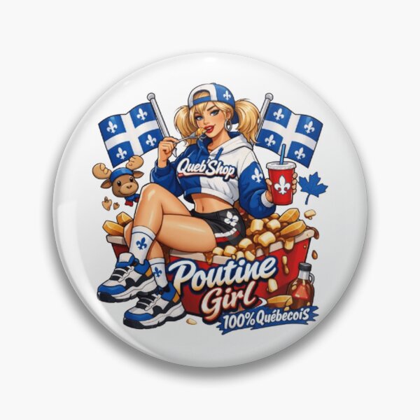 Item preview, Poutine Girl - 100% Quebecois! designed and sold by JonathanP514.