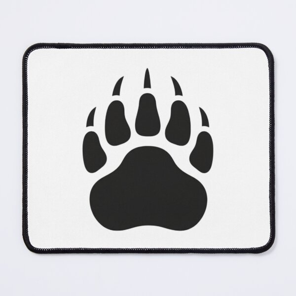 Item preview, BEAR Paw Pawprint in ink designed and sold by S-M-P-A.