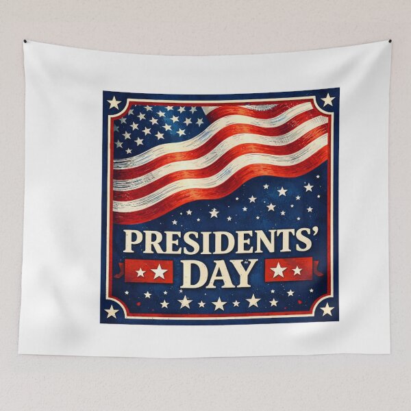 Item preview, Presidents Day Classic USA Patriotic Design designed and sold by IRON WINGS /USAF.