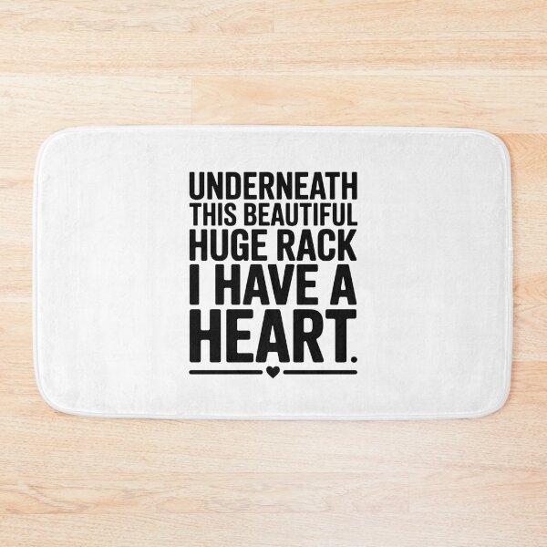 Item preview, Underneath This Beautiful Huge Rack I Have A Heart Classic T-Shirt designed and sold by PaulaArtworks.