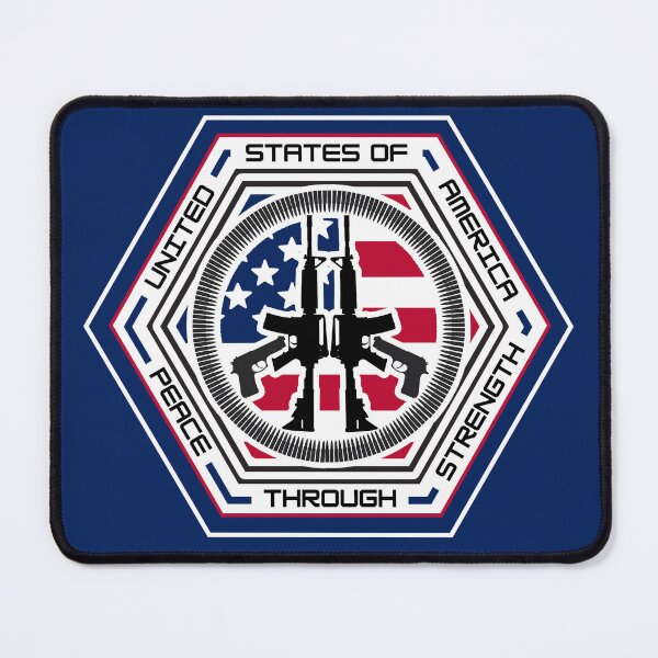Item preview, Peace Through Strength Rifle Emblem – Patriotic American Flag Military Design for Veterans & Proud Patriots designed and sold by GFamilyC.