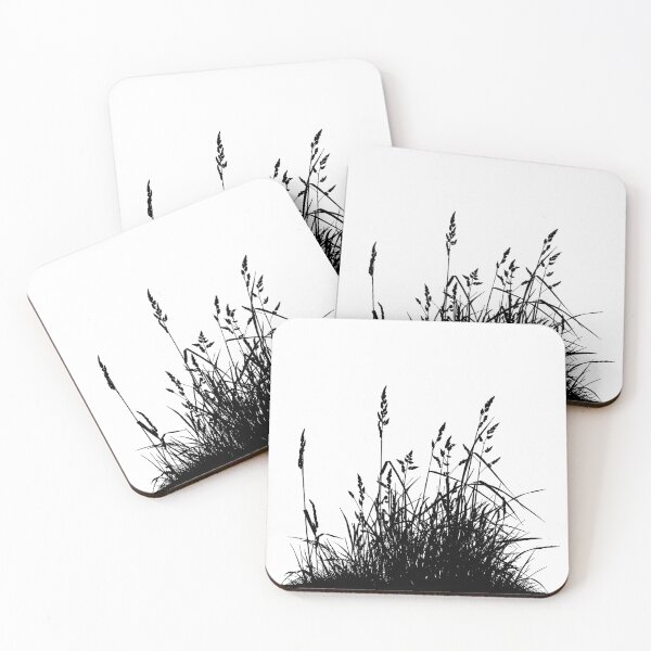 Item preview, Wild Grass Silhouette on Transparent Background designed and sold by busurman.