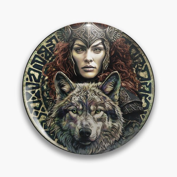 Item preview, VALKYRIE & WOLF designed and sold by Designando.