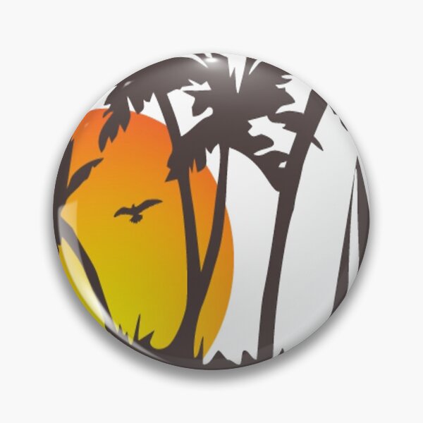 Item preview, Tropical Sunset Silhouette. designed and sold by mostafacasper12.