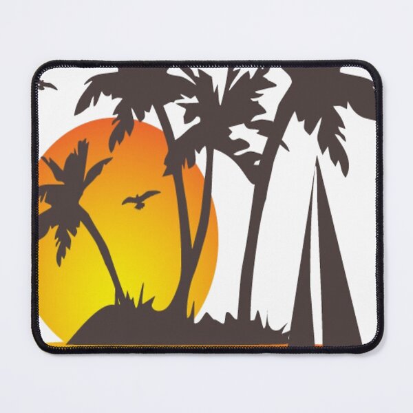 Item preview, Tropical Sunset Silhouette. designed and sold by mostafacasper12.