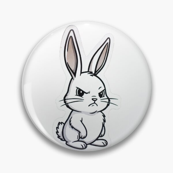 Item preview, disapproving rabbit sticker designed and sold by Desingestore.