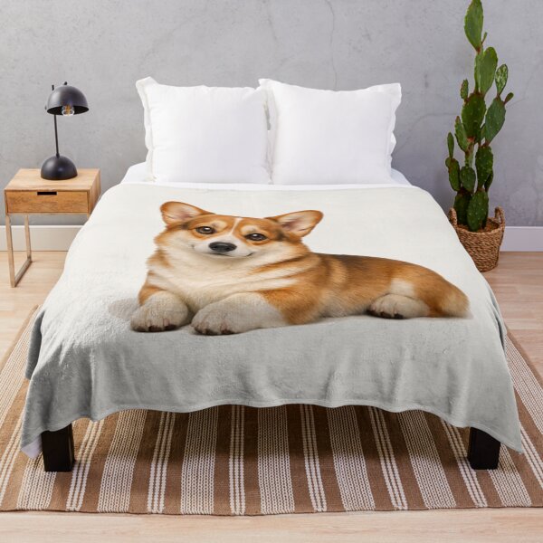 Item preview, Quiet Corgi Comfort — A Calm Dog Mom Moment  designed and sold by dogmomtees.