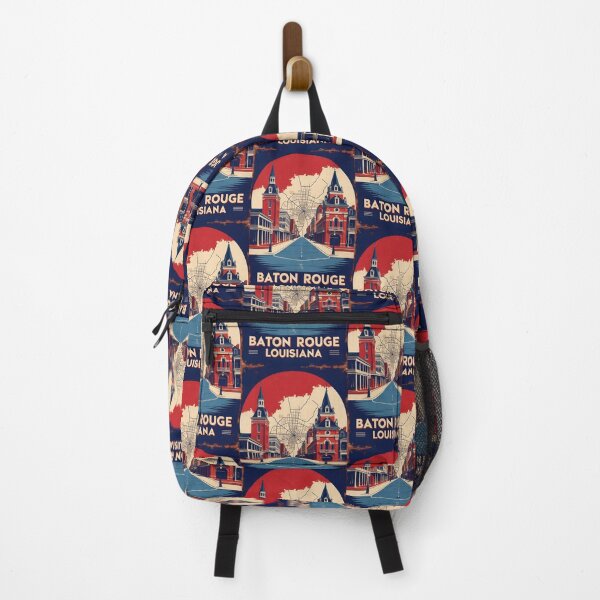 Item preview, Baton Rouge Louisiana 1950s USA Vintage Travel Tourism designed and sold by TravelersGems.