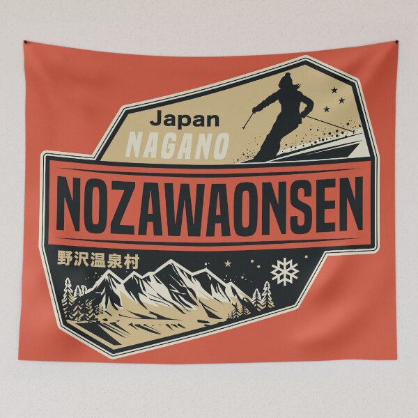 Item preview, Nozawaonsen, Nagano, Japan designed and sold by studio838.