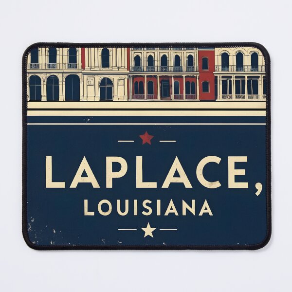 Item preview, Laplace Louisiana 1950s USA Vintage Travel Tourism designed and sold by TravelersGems.