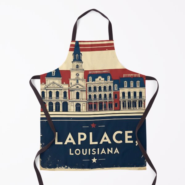 Item preview, Laplace Louisiana 1950s USA Vintage Travel Tourism designed and sold by TravelersGems.