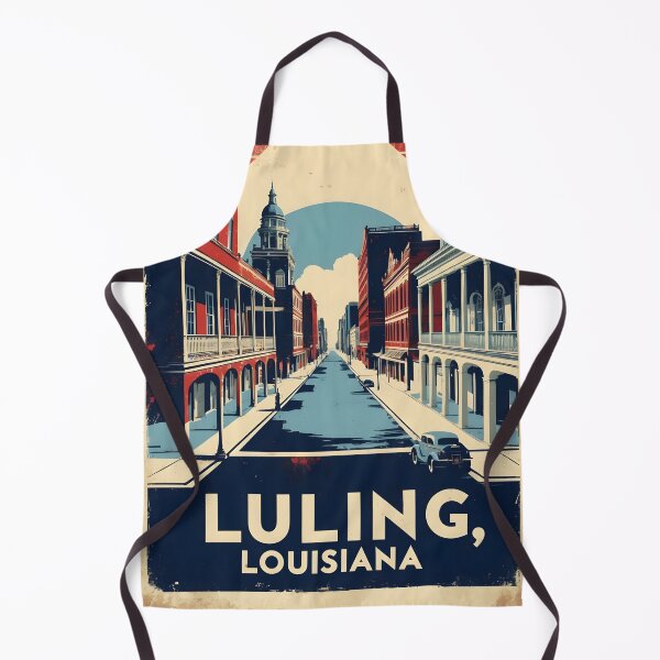 Item preview, Luling Louisiana 1950s USA Vintage Travel Tourism designed and sold by TravelersGems.
