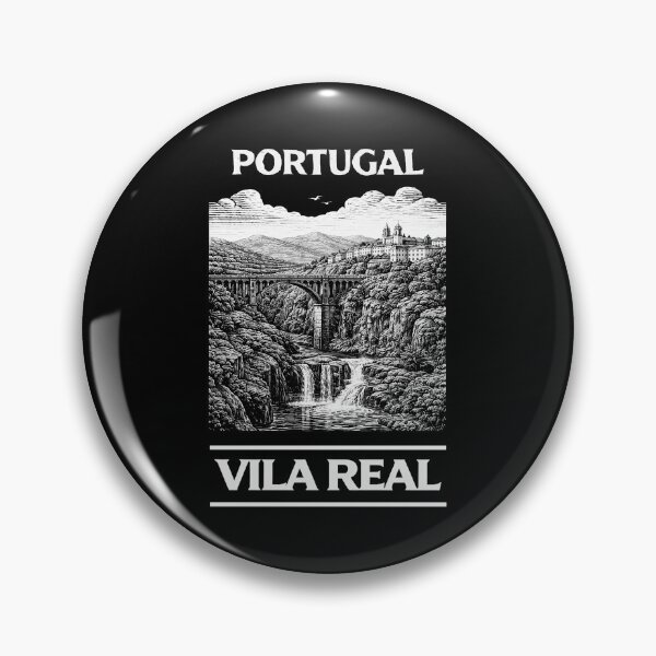 Item preview, Vila Real Portugal Linocut Style  designed and sold by Thistle-TShop.