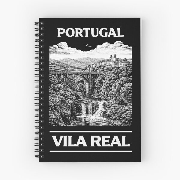 Item preview, Vila Real Portugal Linocut Style  designed and sold by Thistle-TShop.