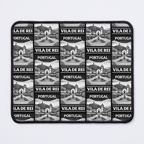 Item preview, Vila de Rei Portugal Linocut Style  designed and sold by Thistle-TShop.