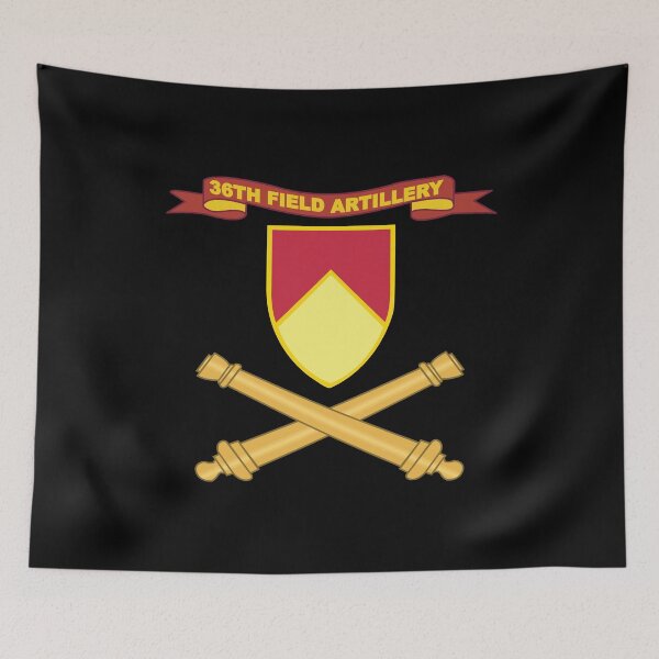 Item preview, Army - 36th Field Artillery w Ribbon - Br X 300 designed and sold by Military Insignia Products.