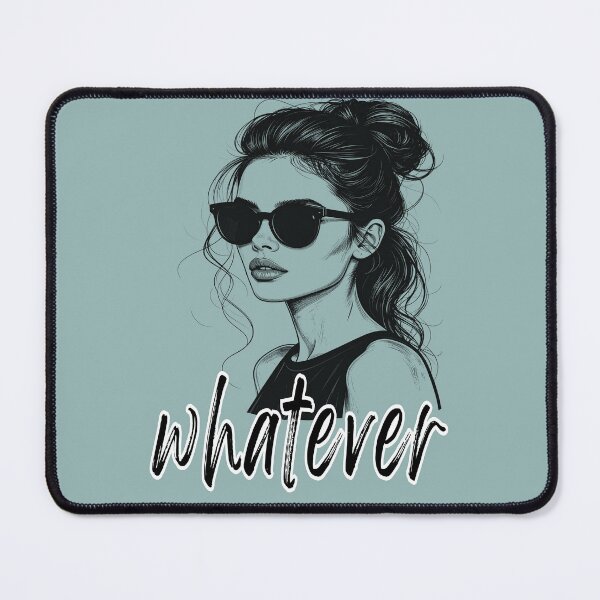 Item preview, Whatever - your rules, female portrait designed and sold by LiskoDesign.