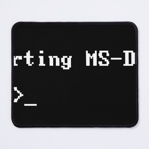 Item preview, Retro Pixel Art MS-DOS Prompt designed and sold by OneToTee.