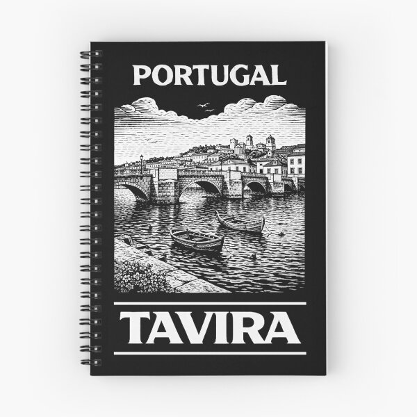 Item preview, Tavira Portugal Linocut Style  designed and sold by Thistle-TShop.
