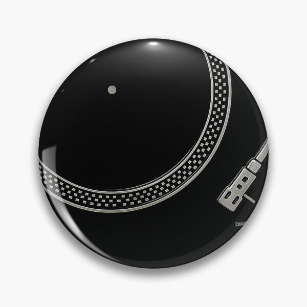 Item preview, Direct Drive Turntable Blueprint – Minimal DJ Vinyl Art designed and sold by Bulografik.