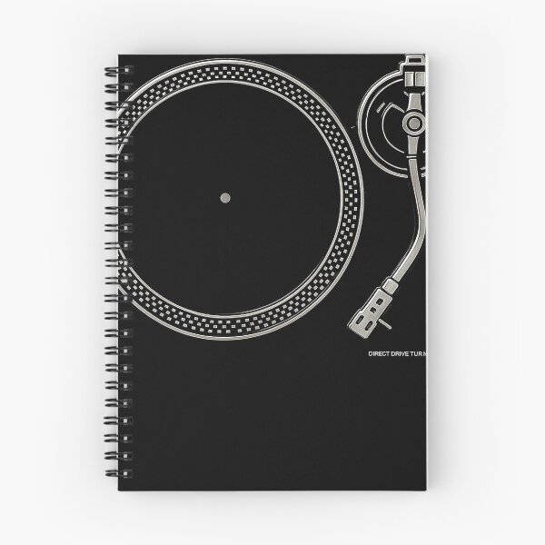 Item preview, Direct Drive Turntable Blueprint – Minimal DJ Vinyl Art designed and sold by Bulografik.