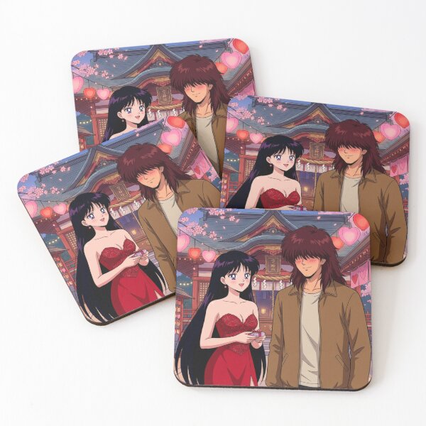 Item preview, Rei and Yuichiro on a Valentine's Date designed and sold by Solace Sparkles.