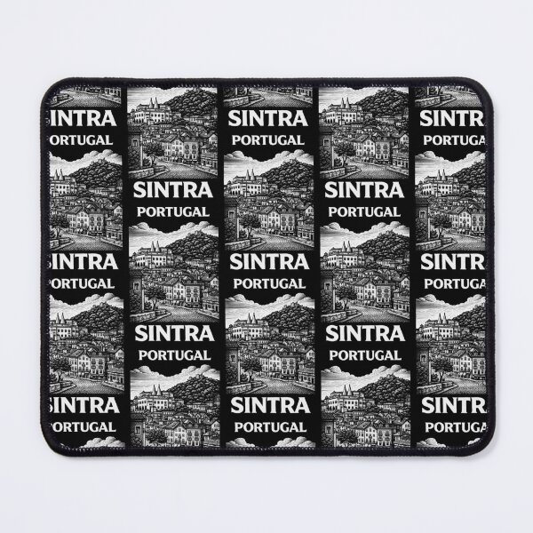 Item preview, Sintra Portugal Linocut Style  designed and sold by Thistle-TShop.