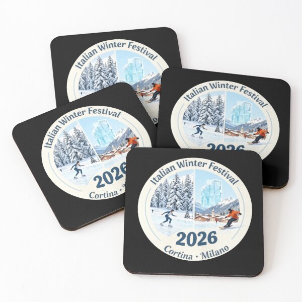 Item preview, Italian Winter Festival Cortina Milano 2026 Winter Olympics  designed and sold by Thread&Fable.