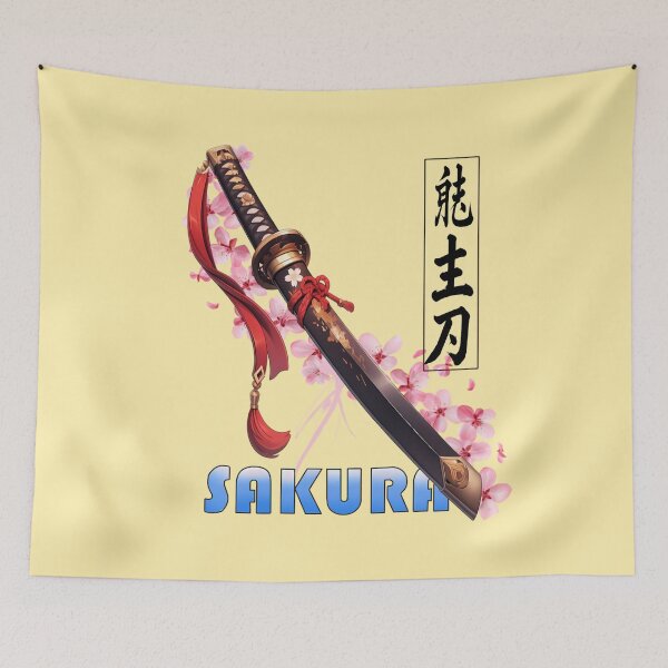 Item preview, Sakura Katana – Samurai Blade & Cherry Blossom Aesthetic designed and sold by Italian Ink Studio.