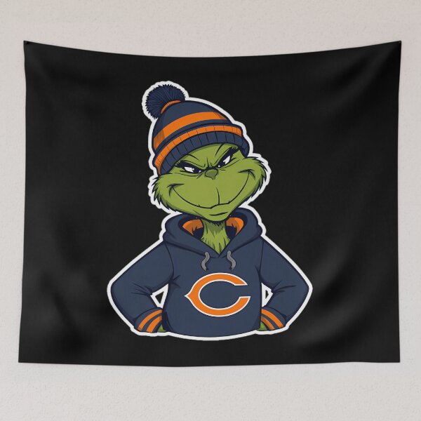 Item preview, Grinch Chicago Bears Funny Nfl Christmas For Chica designed and sold by Karimio.