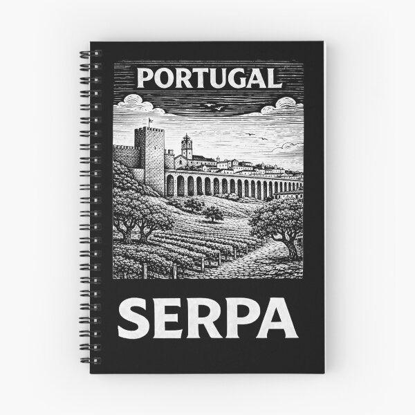 Item preview, Serpa Portugal Linocut Style designed and sold by Thistle-TShop.