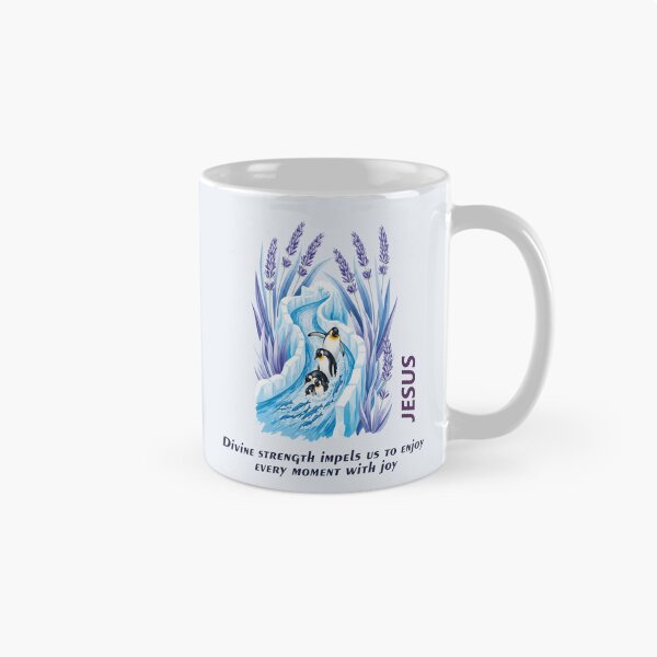 Item preview, Penguins in the River of God's Life designed and sold by the artedivino.