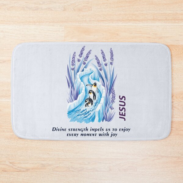 Item preview, Penguins in the River of God's Life designed and sold by the artedivino.
