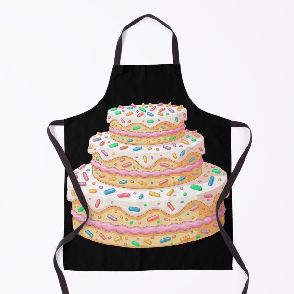 Item preview, Confetti Cake Cute Art – Fun Dessert Illustration designed and sold by Versik-.