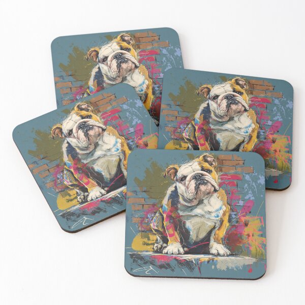 Item preview, Urban Bulldog Street Portrait designed and sold by LawleyKingdom.
