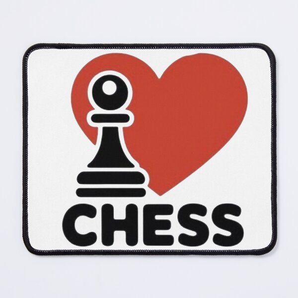 Item preview, Minimalist Chess Pawn Heart Graphic designed and sold by ZyVoAli.